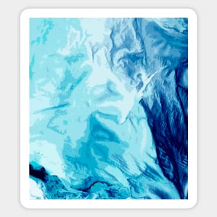 Glacier water Sticker